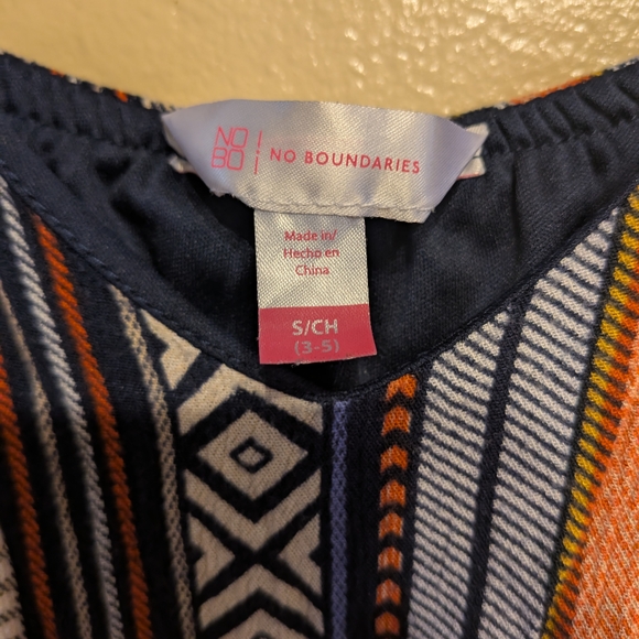 No Boundaries Multicolor Striped Jumpsuit - Picture 5 of 5